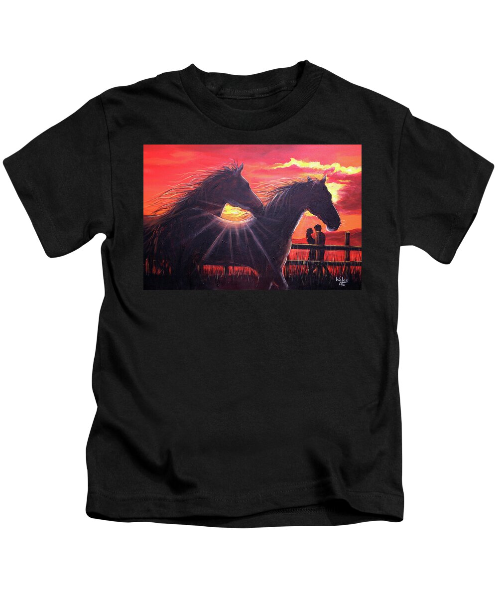 Noble hearts, endless light - Kids T-Shirt