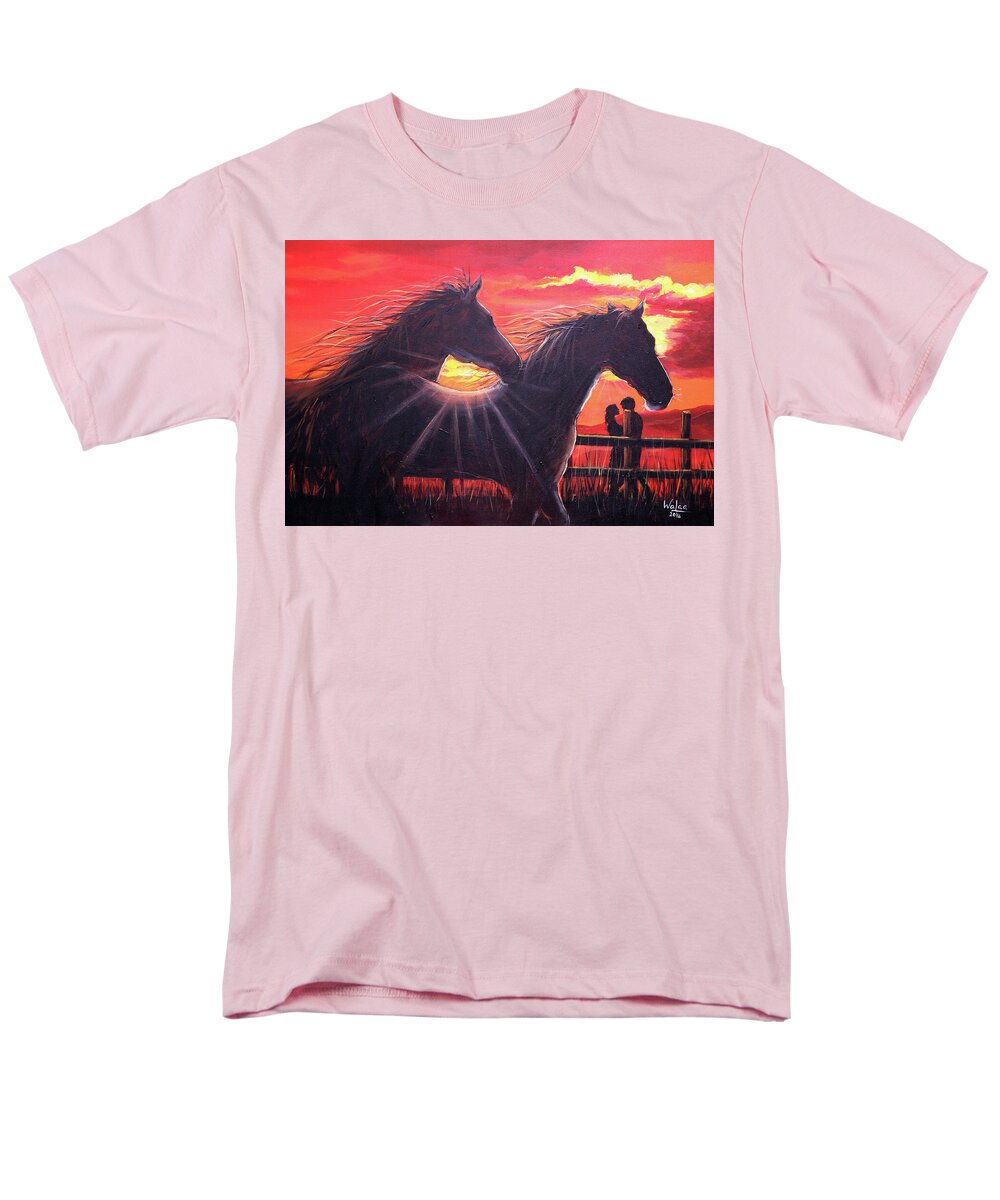 Noble hearts, endless light - Men's T-Shirt  (Regular Fit)