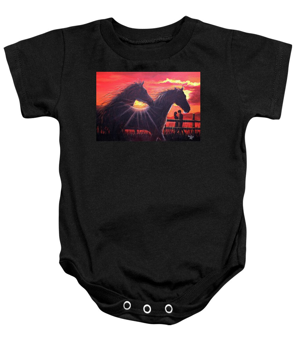 Noble hearts, endless light - Baby Onesie