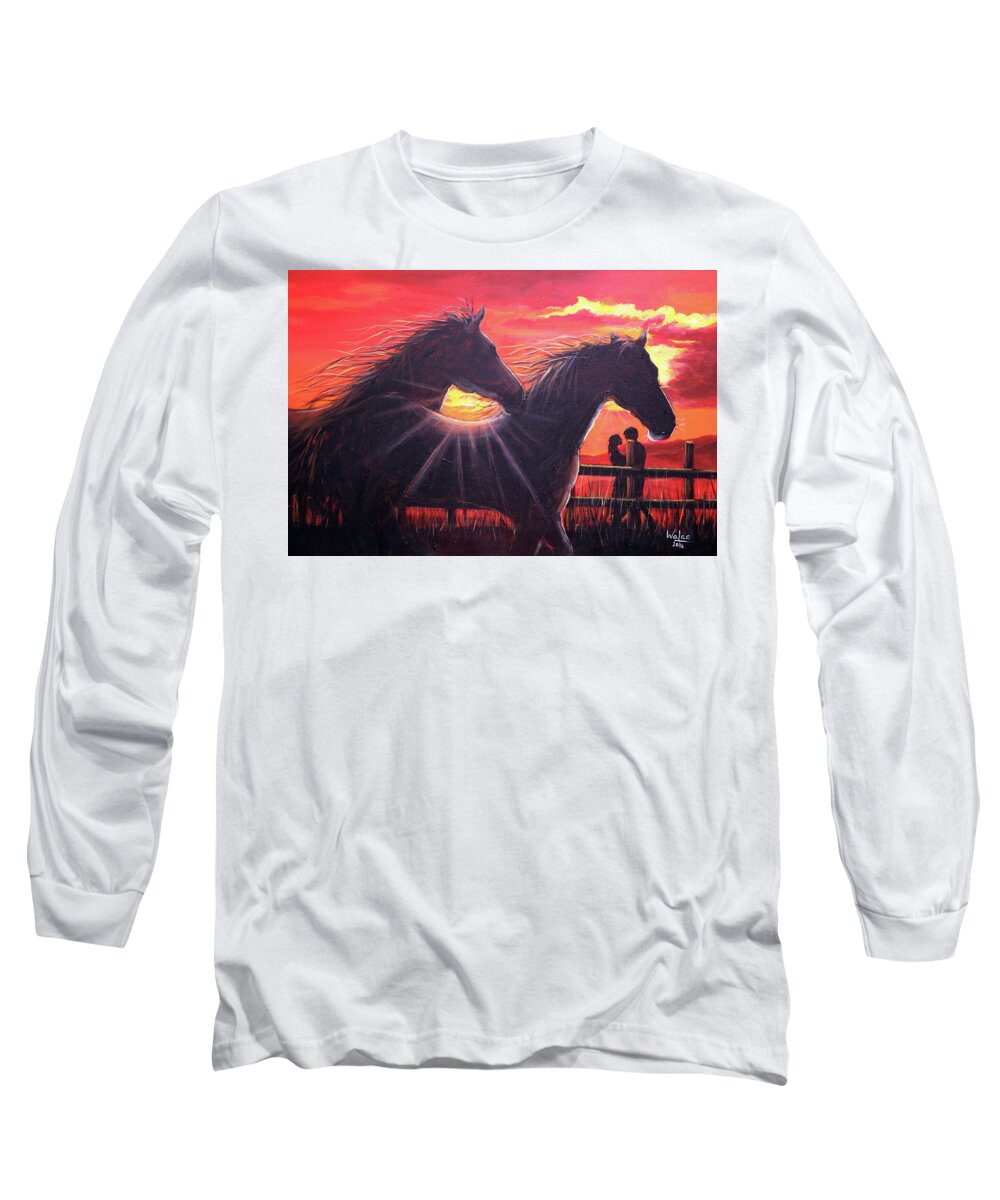 Noble hearts, endless light - Long Sleeve T-Shirt