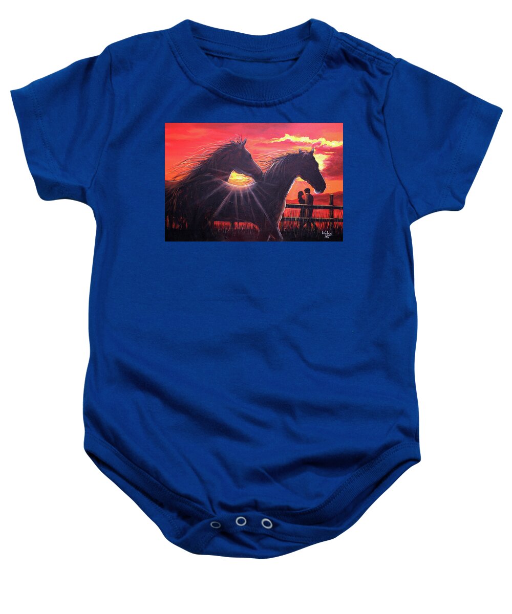 Noble hearts, endless light - Baby Onesie