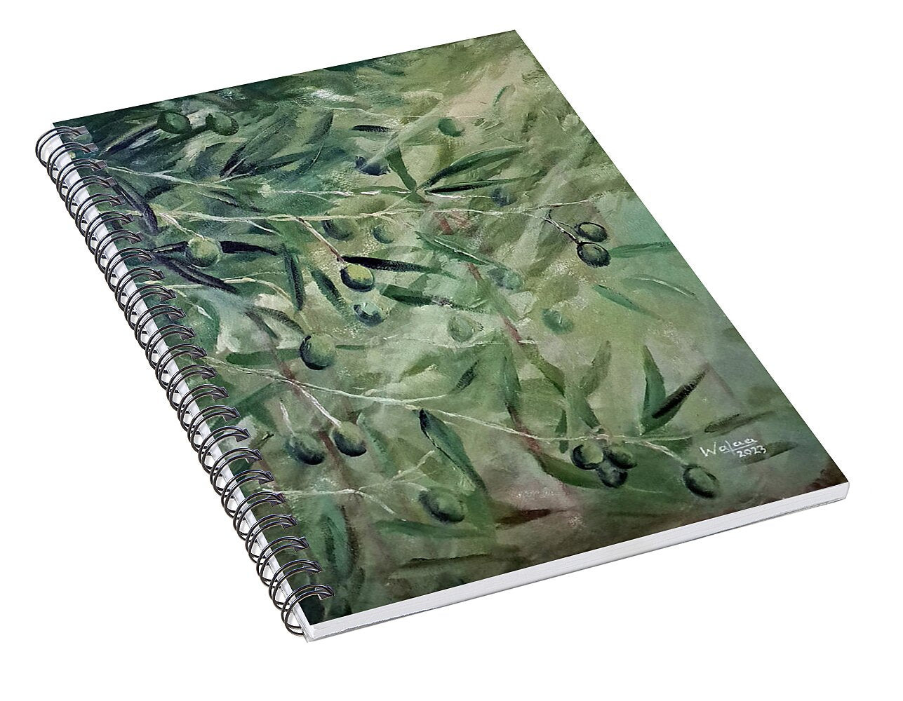 Olive Tears - Spiral Notebook