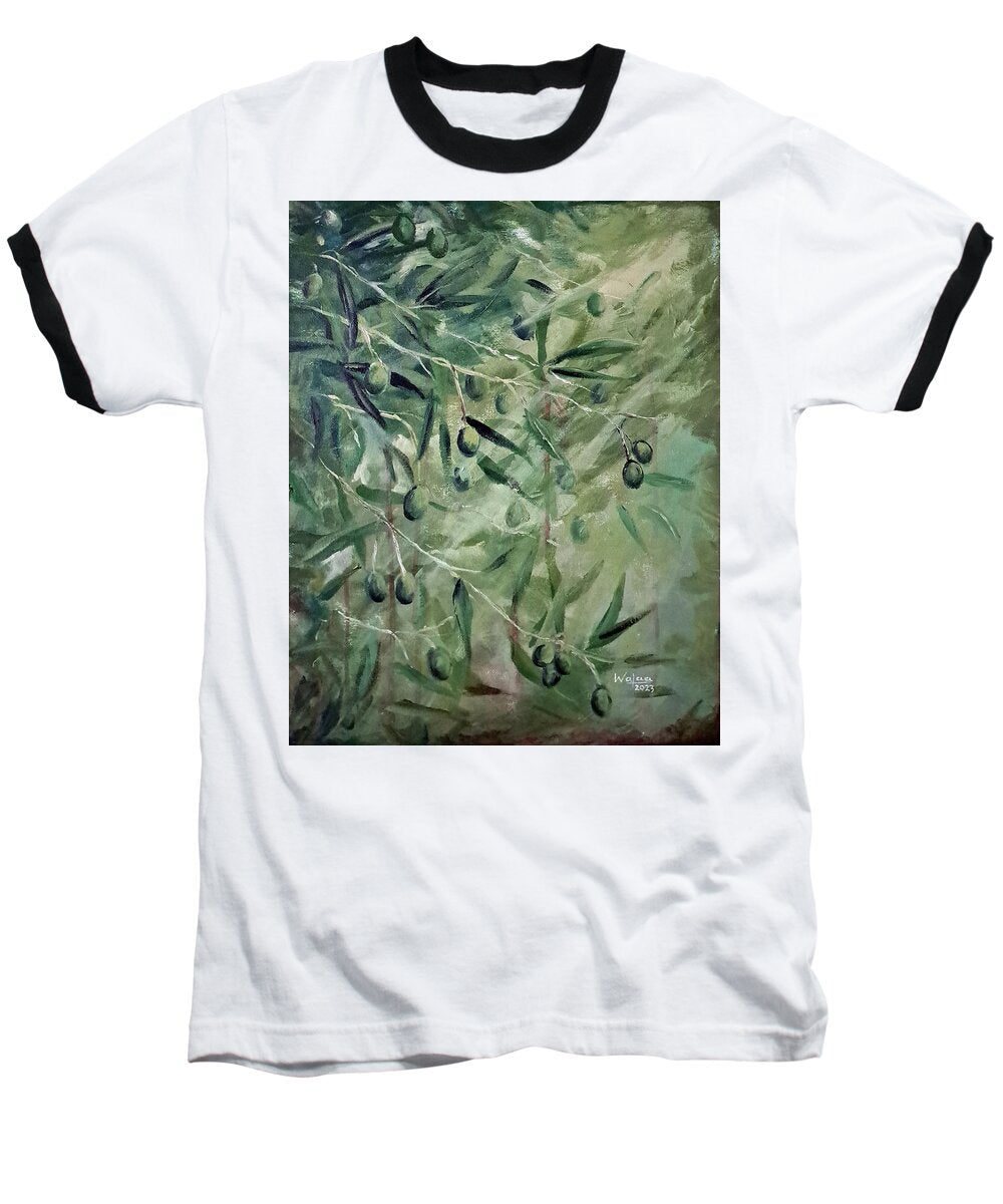 Olive Tears - Baseball T-Shirt