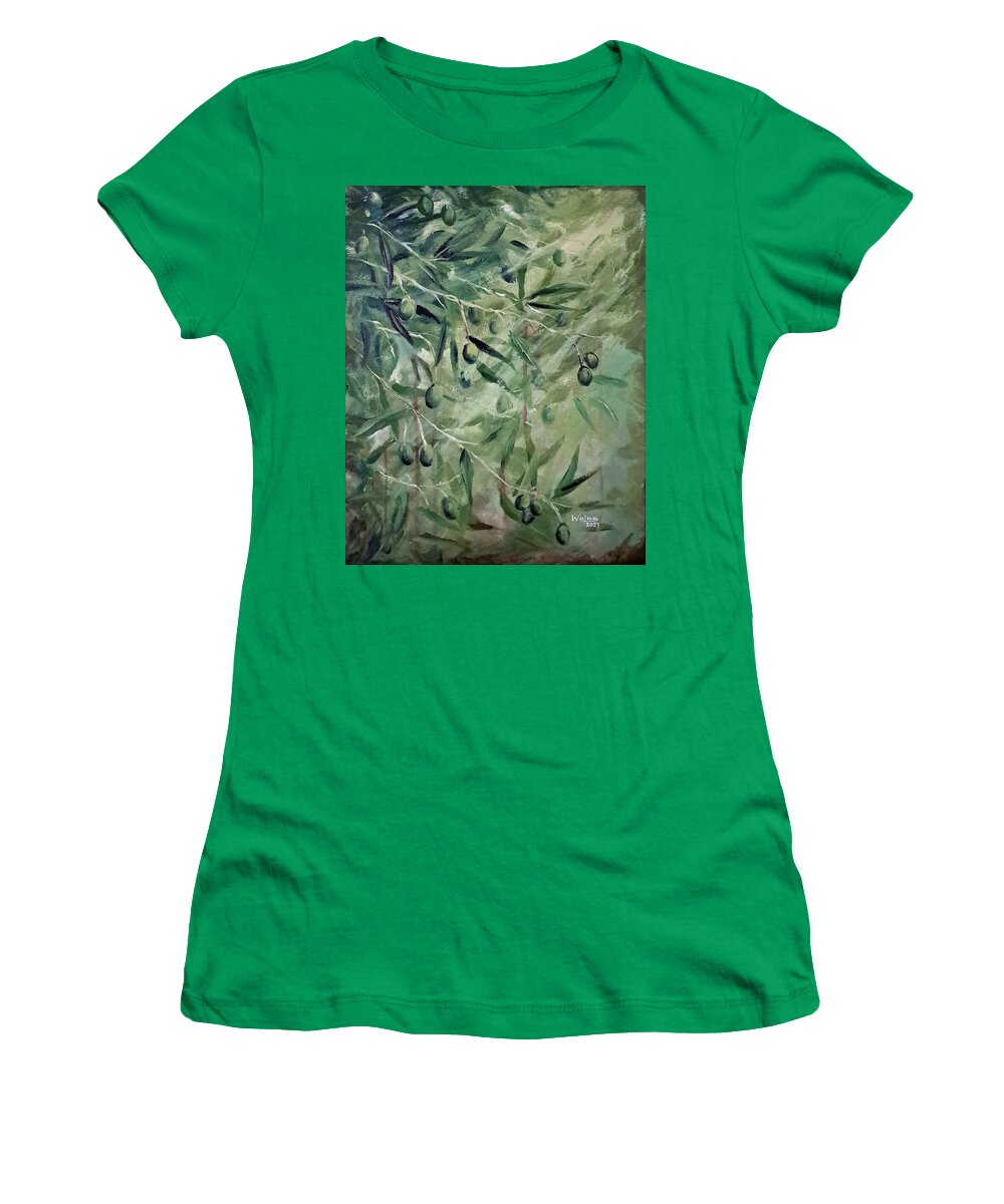 Olive Tears - Women's T-Shirt