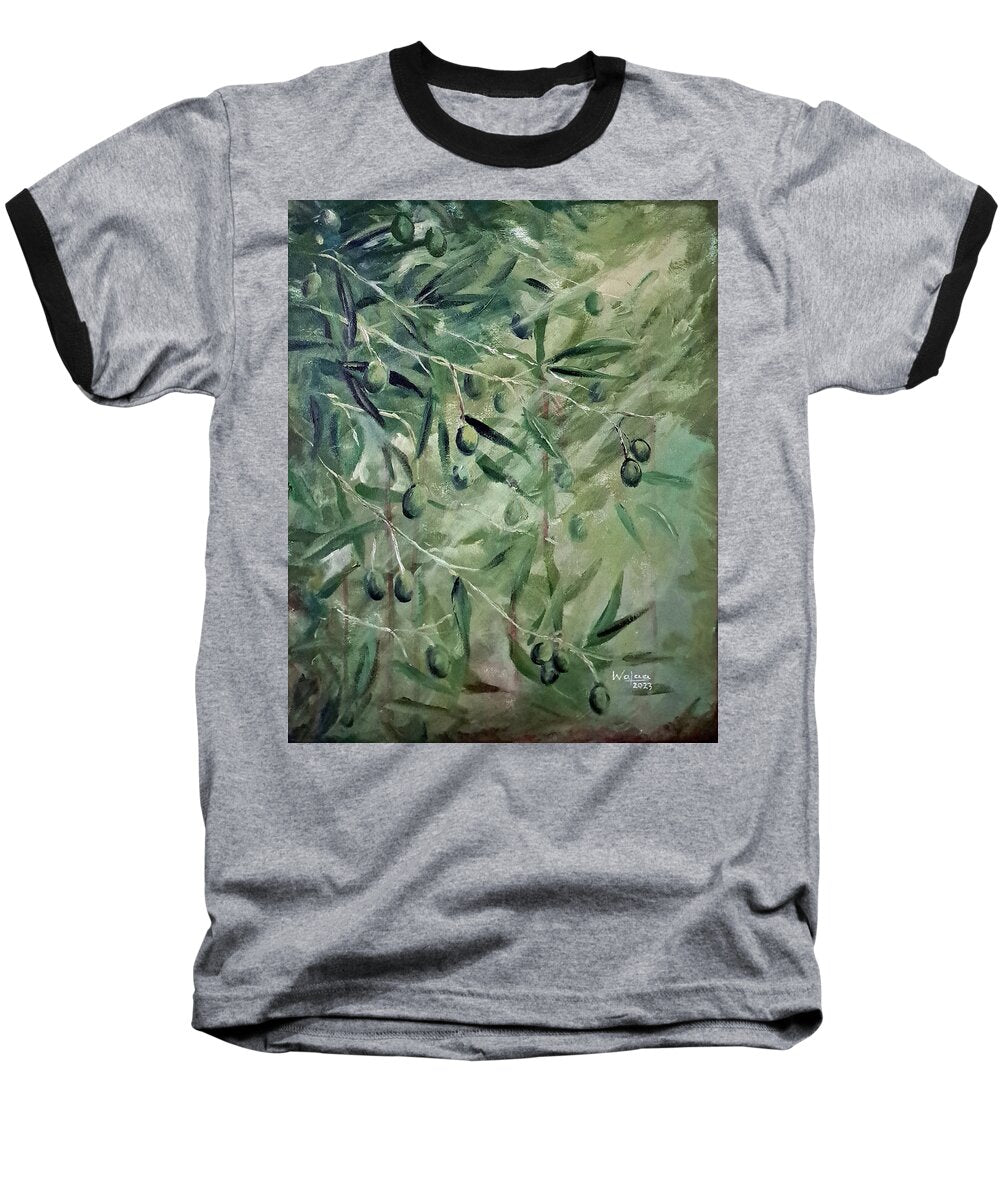 Olive Tears - Baseball T-Shirt