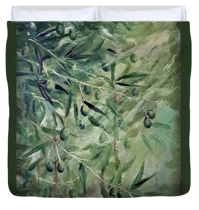 Olive Tears - Duvet Cover