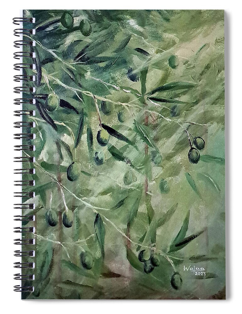 Olive Tears - Spiral Notebook