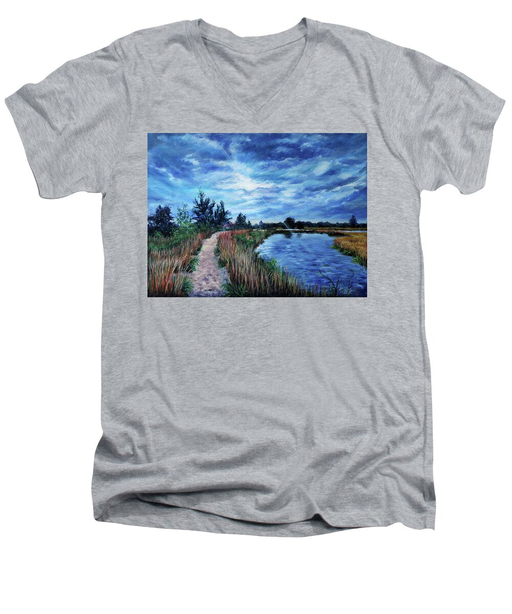 Whispers of Nature - Men's V-Neck T-Shirt