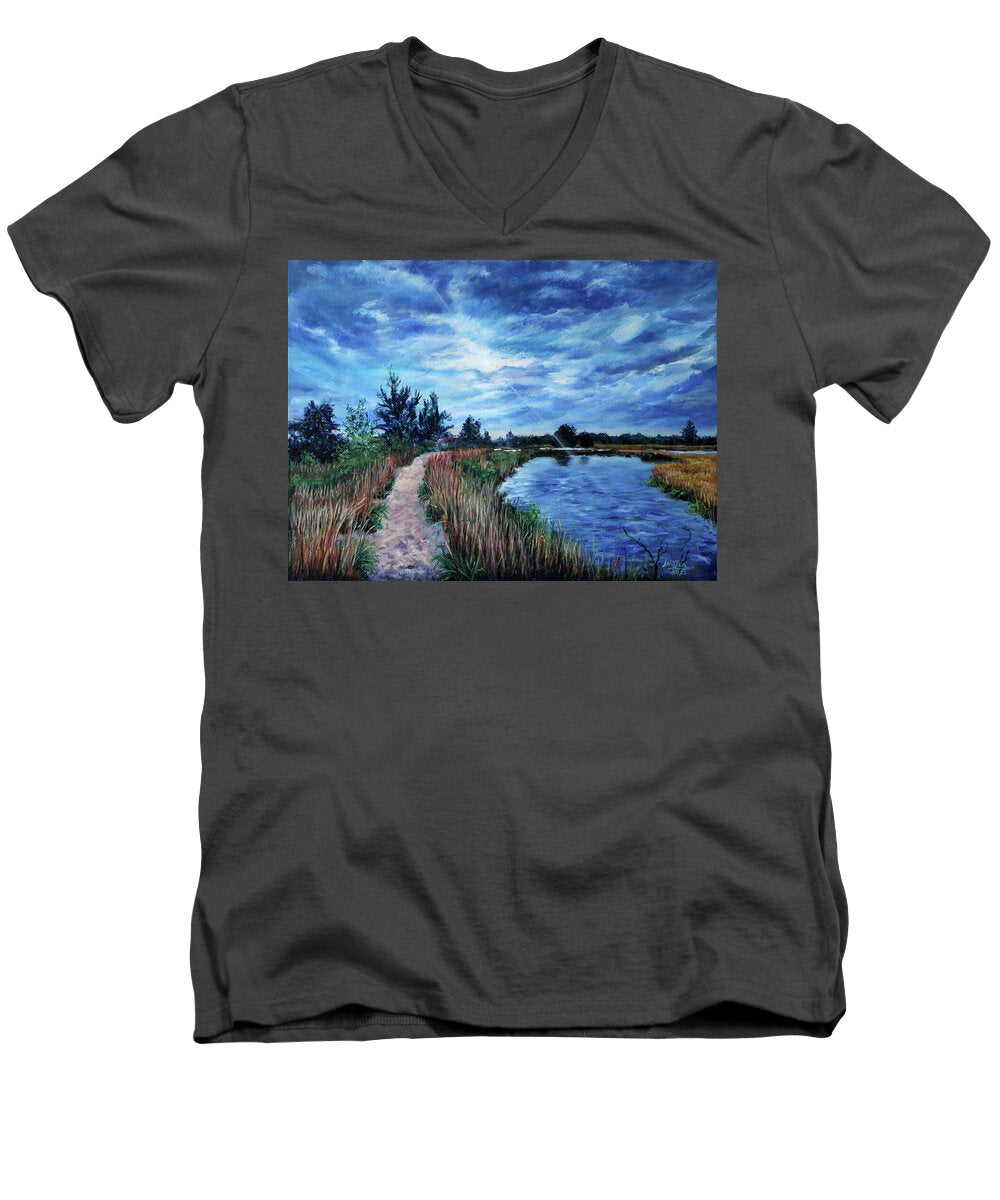 Whispers of Nature - Men's V-Neck T-Shirt