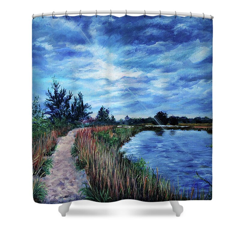 Whispers of Nature - Shower Curtain