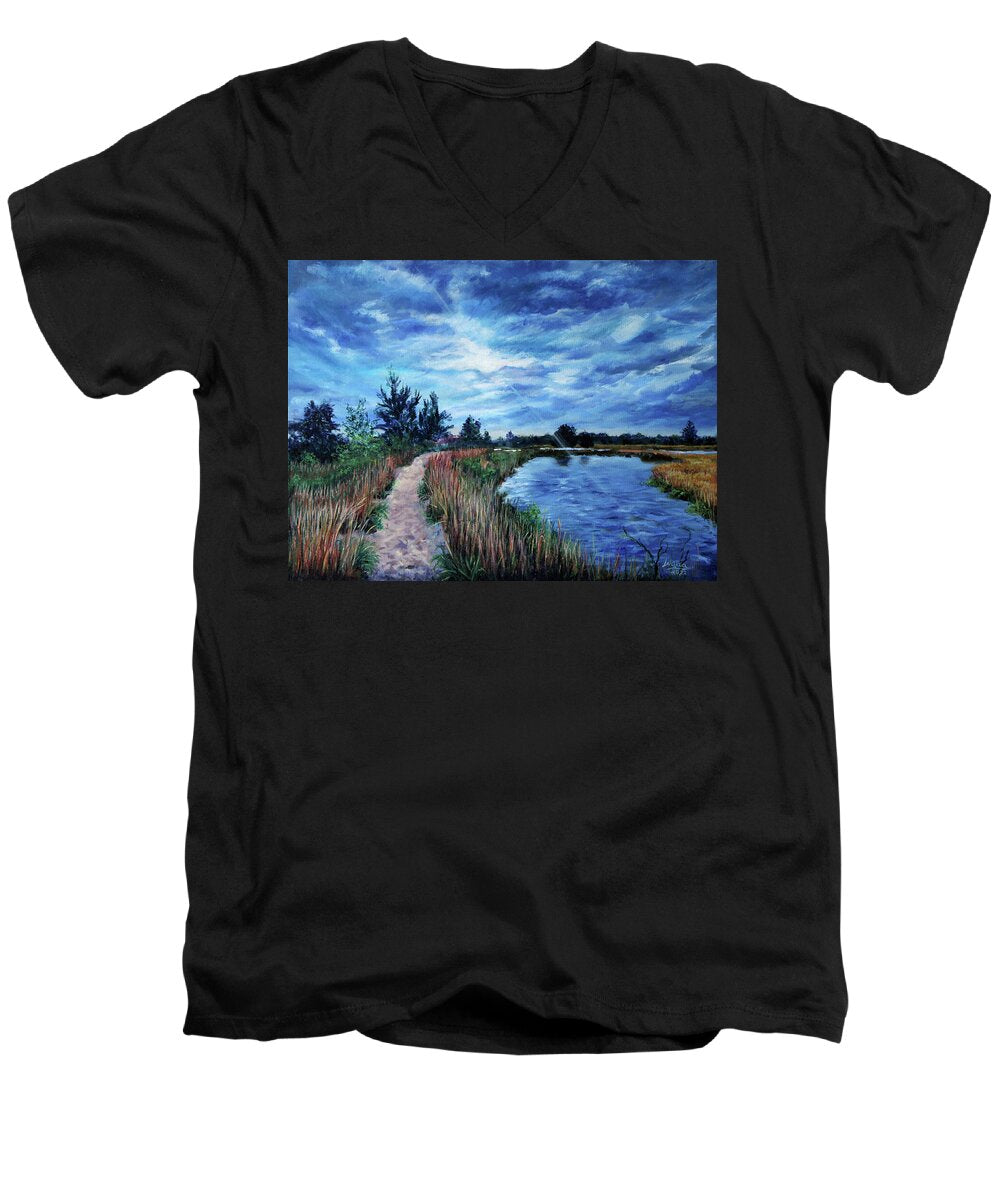 Whispers of Nature - Men's V-Neck T-Shirt