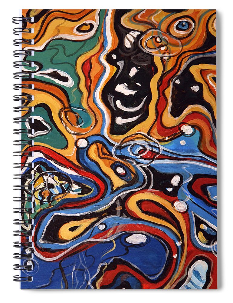 Ripples of Change II - Spiral Notebook