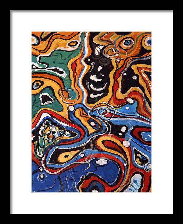 Ripples of Change II - Framed Print