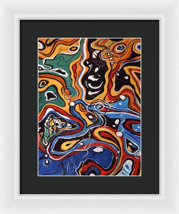 Ripples of Change II - Framed Print