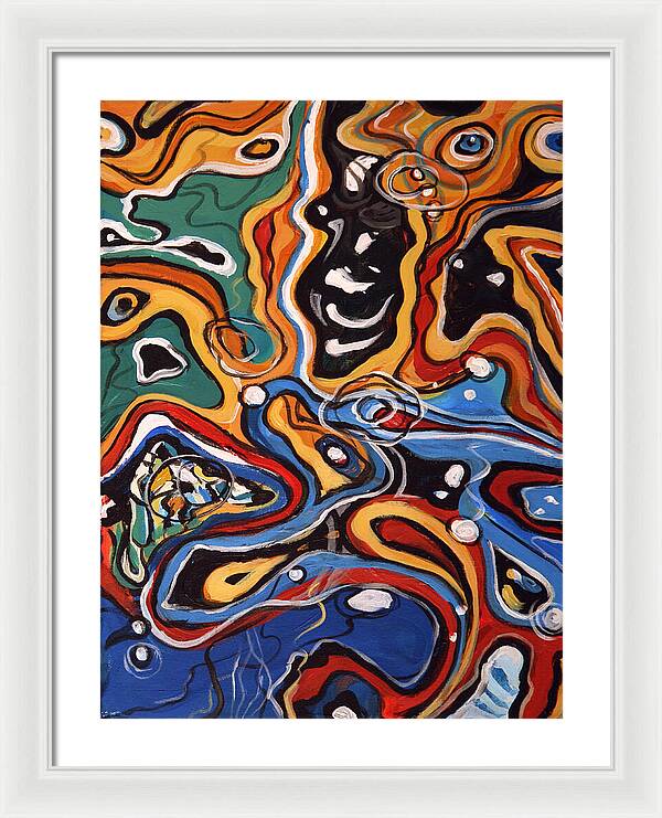 Ripples of Change II - Framed Print