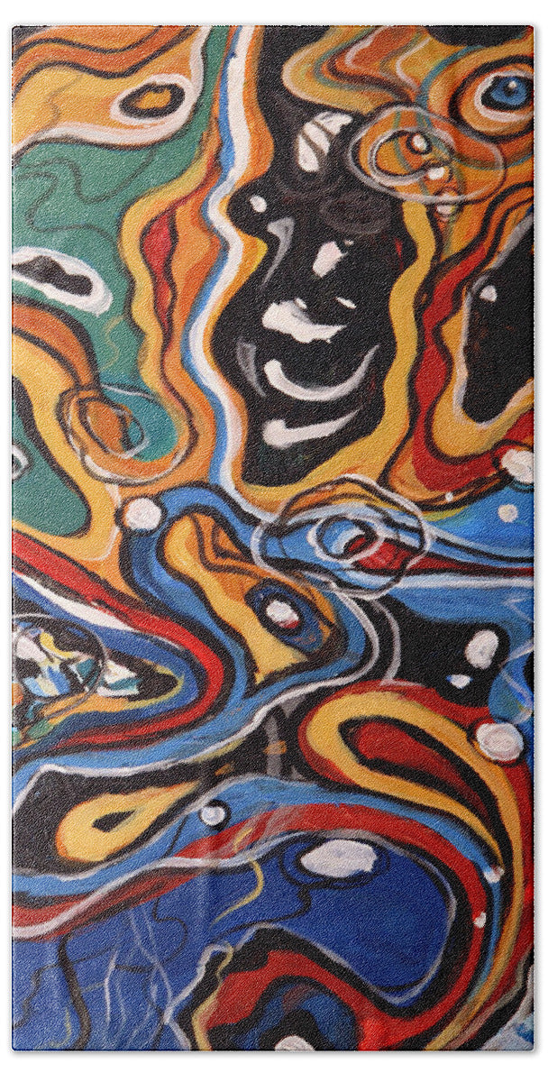 Ripples of Change II - Beach Towel