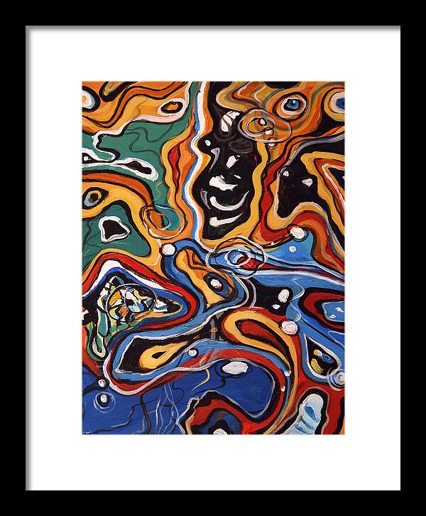 Ripples of Change II - Framed Print