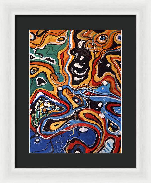 Ripples of Change II - Framed Print