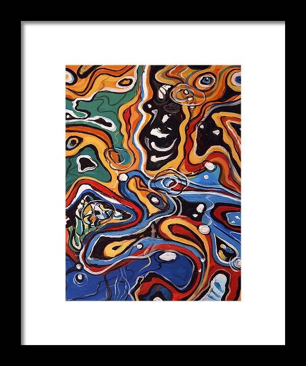 Ripples of Change II - Framed Print