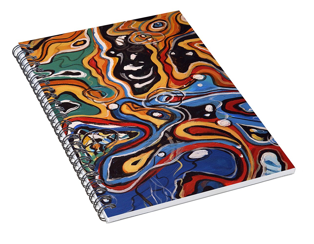 Ripples of Change II - Spiral Notebook