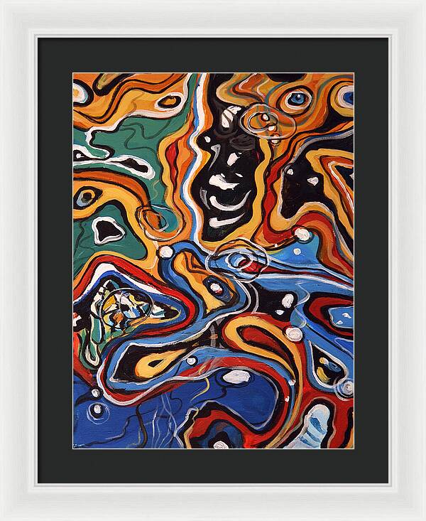 Ripples of Change II - Framed Print