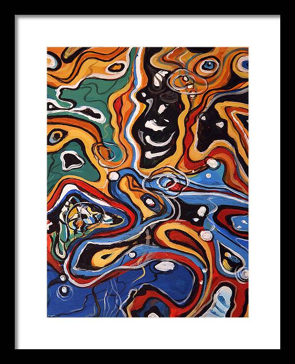 Ripples of Change II - Framed Print