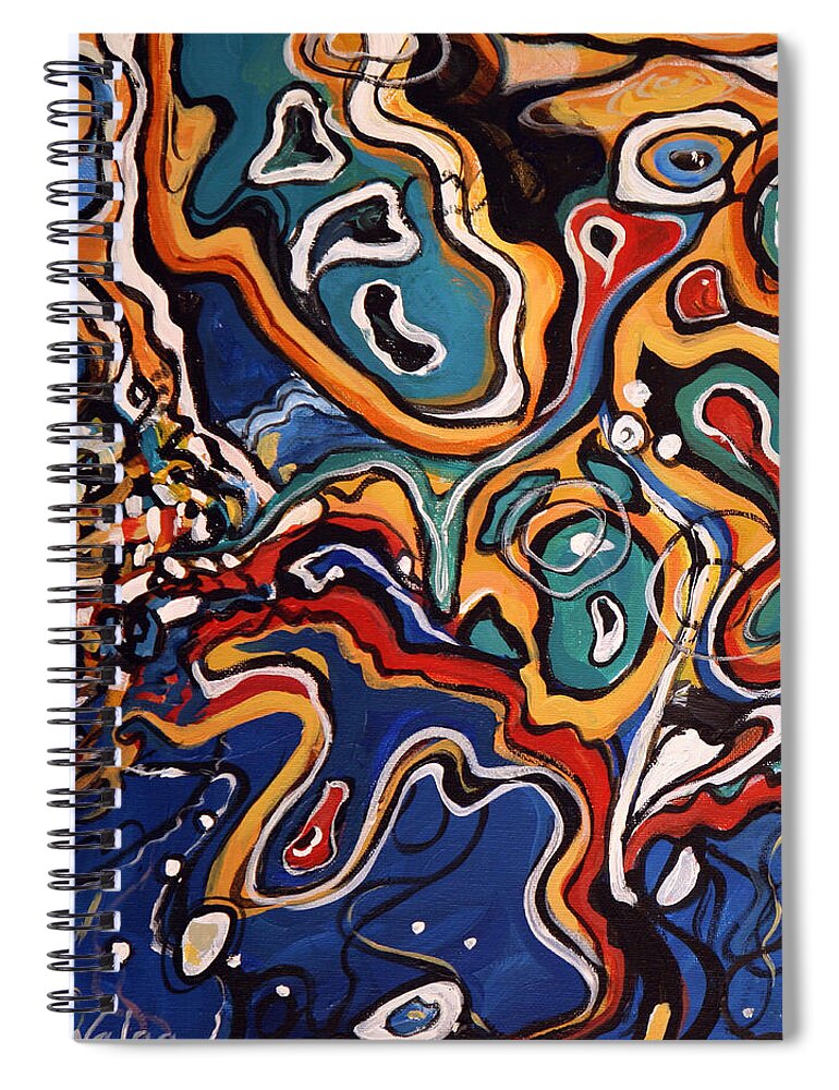 Ripples of Change I  - Spiral Notebook