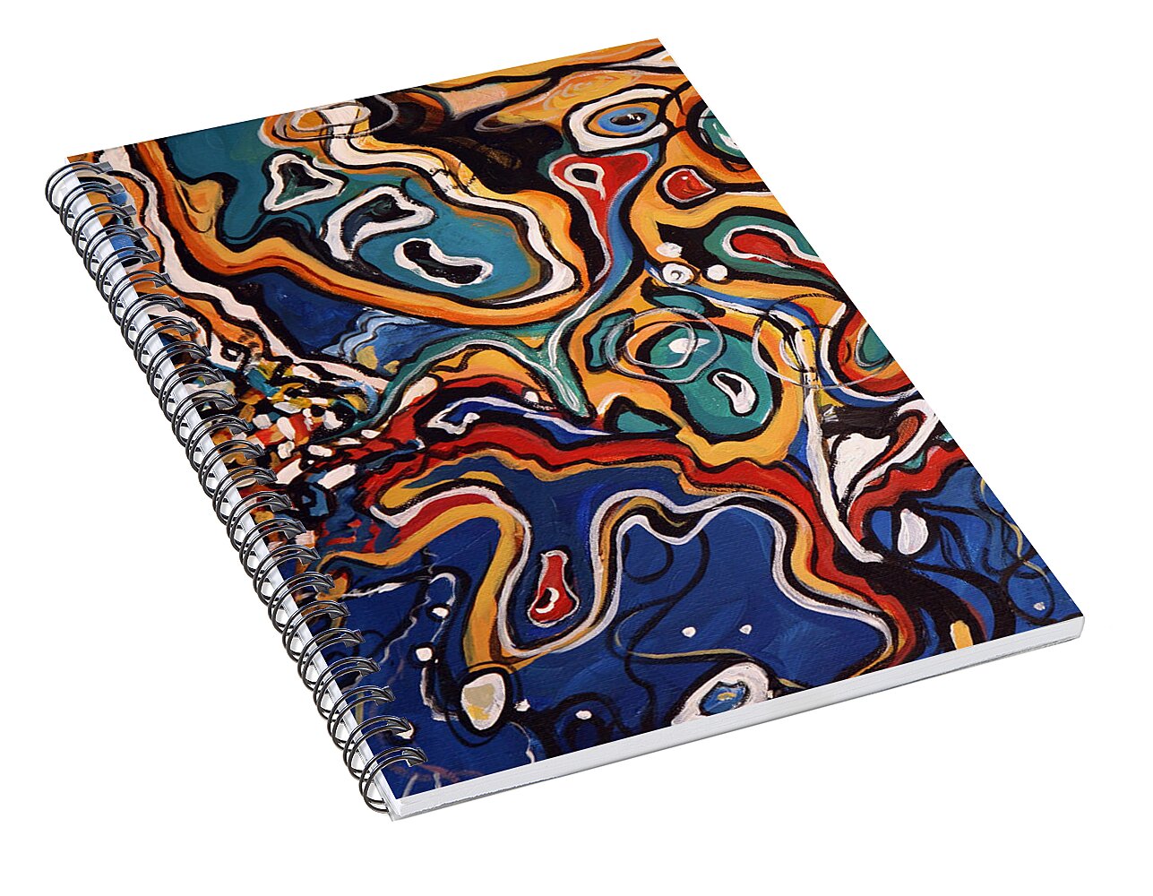 Ripples of Change I  - Spiral Notebook