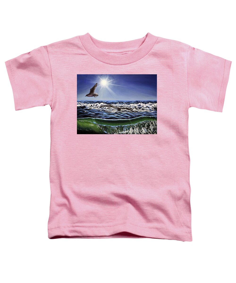 Seagull Freedom - Toddler T-Shirt