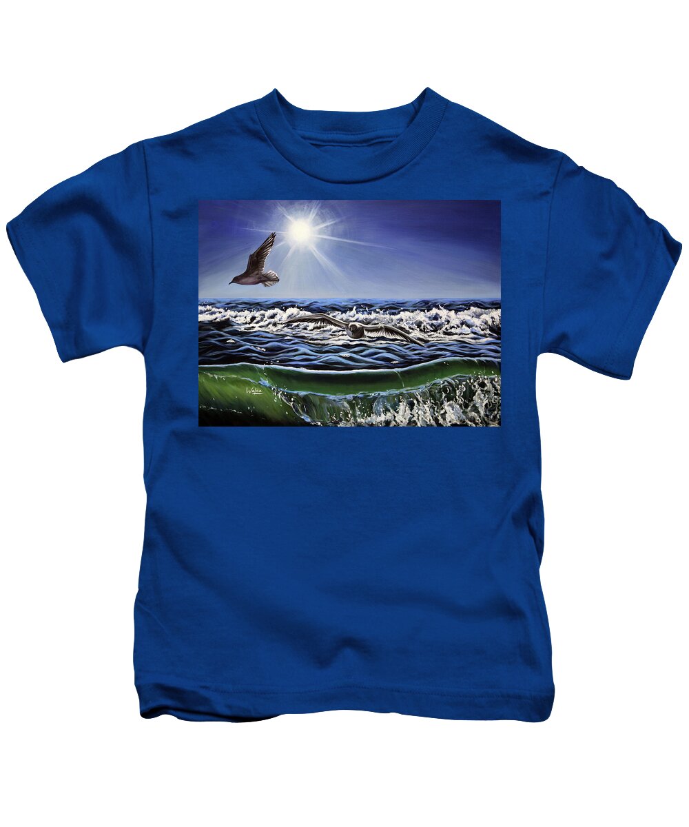 Seagull Freedom - Kids T-Shirt