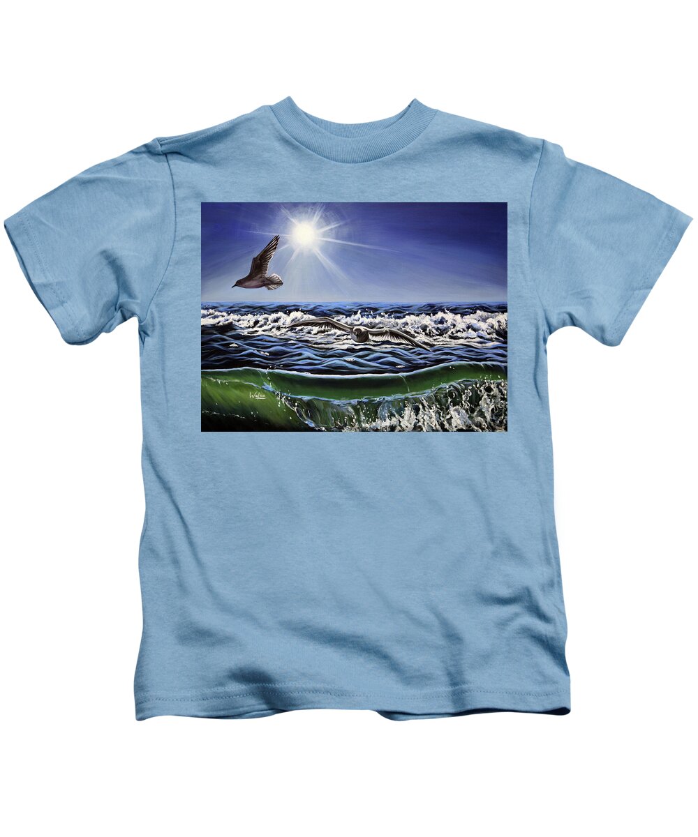 Seagull Freedom - Kids T-Shirt