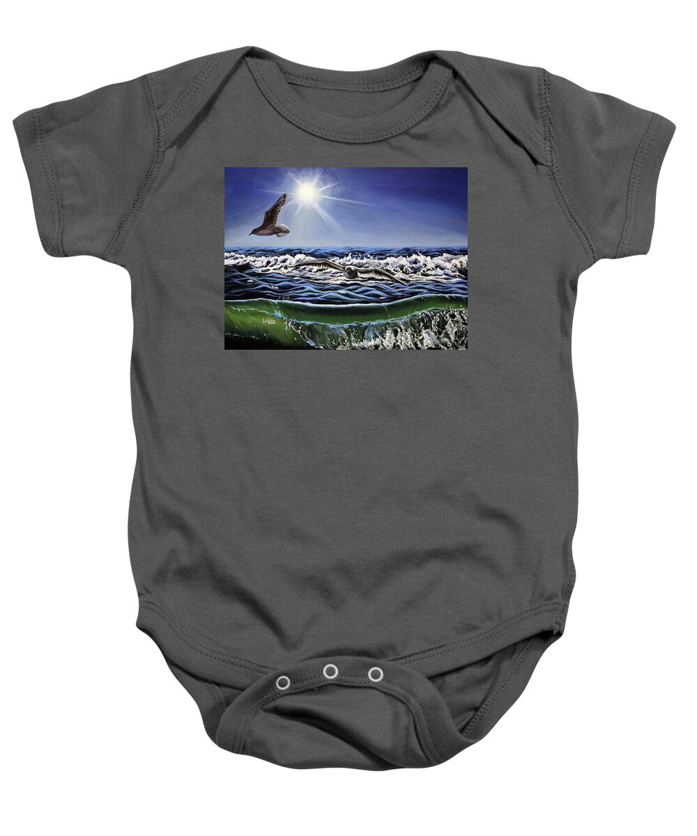 Seagull Freedom - Baby Onesie