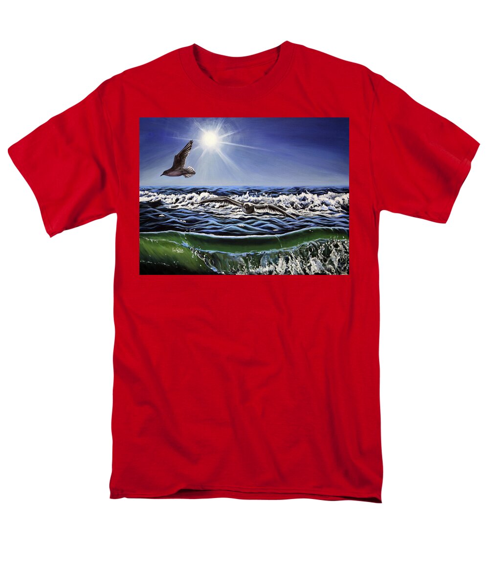 Seagull Freedom - Men's T-Shirt  (Regular Fit)