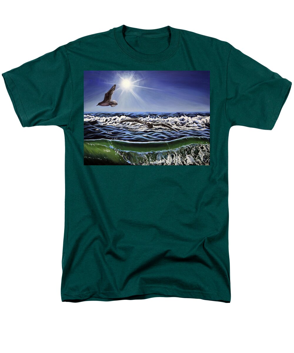 Seagull Freedom - Men's T-Shirt  (Regular Fit)