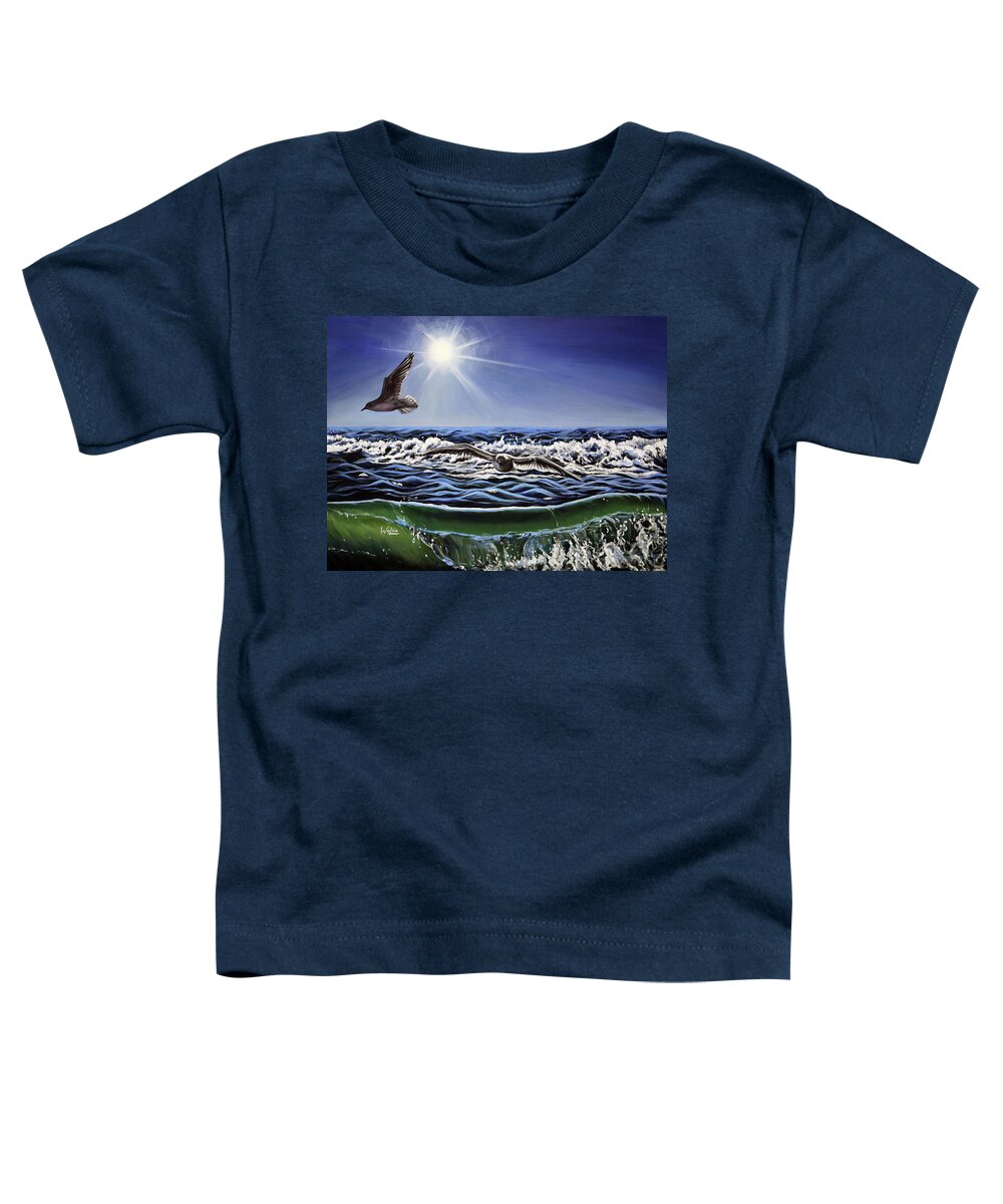 Seagull Freedom - Toddler T-Shirt