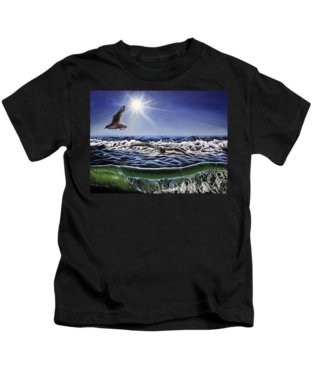 Seagull Freedom - Kids T-Shirt