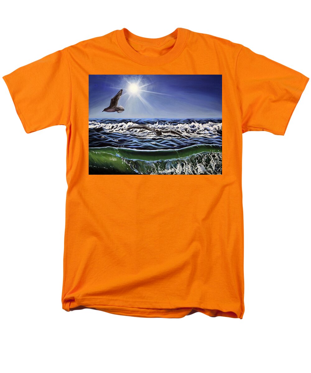 Seagull Freedom - Men's T-Shirt  (Regular Fit)