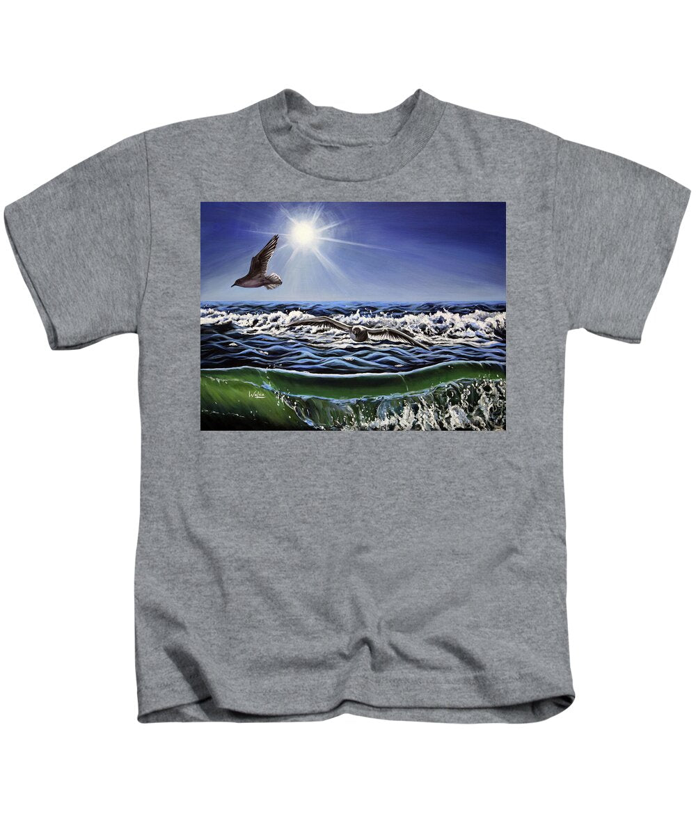 Seagull Freedom - Kids T-Shirt