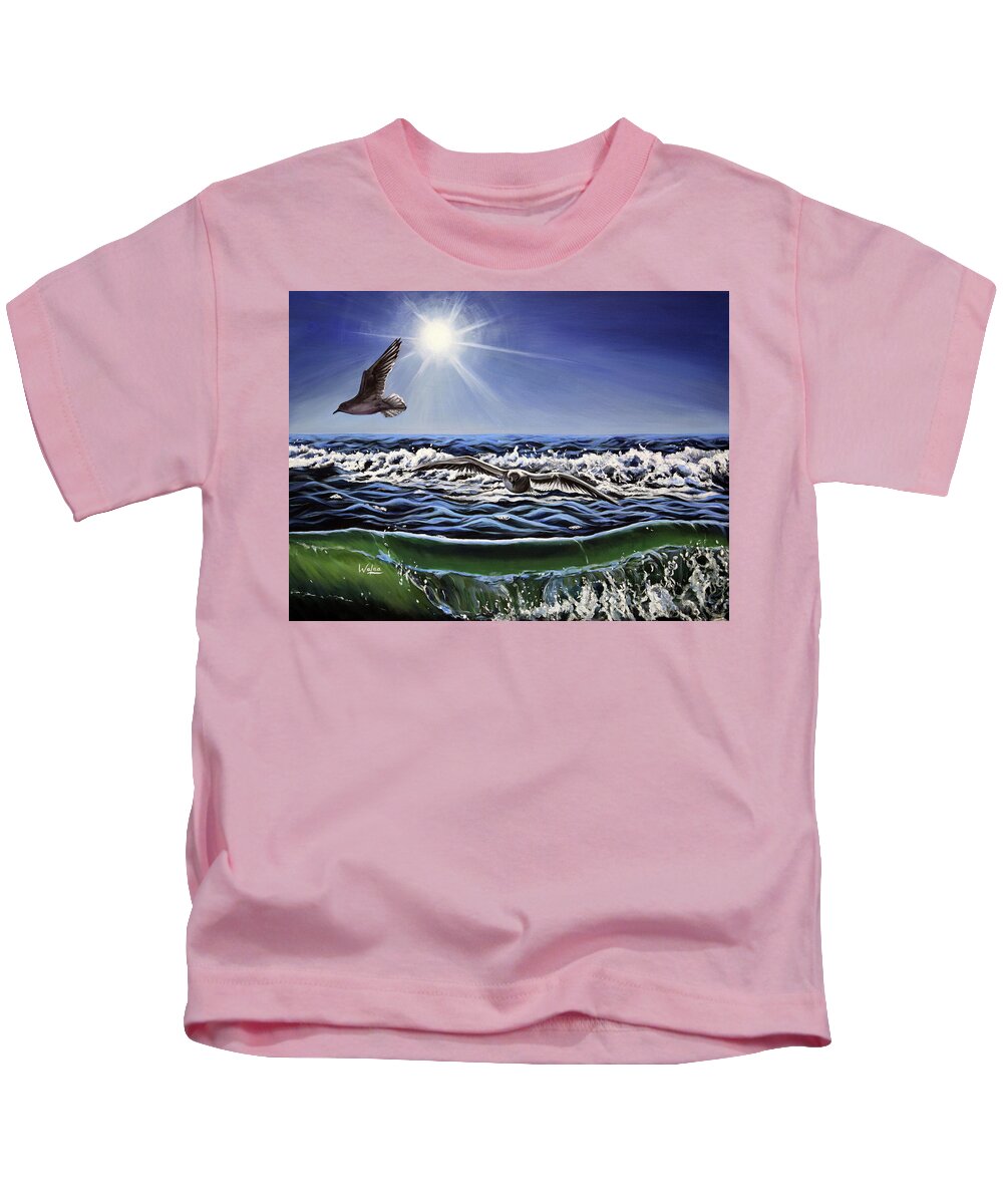 Seagull Freedom - Kids T-Shirt