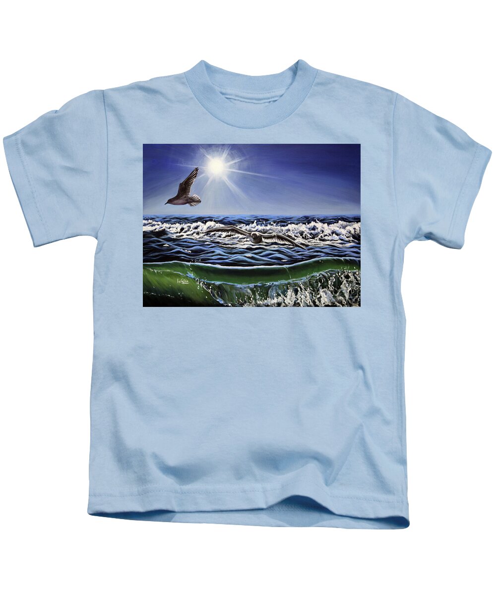 Seagull Freedom - Kids T-Shirt