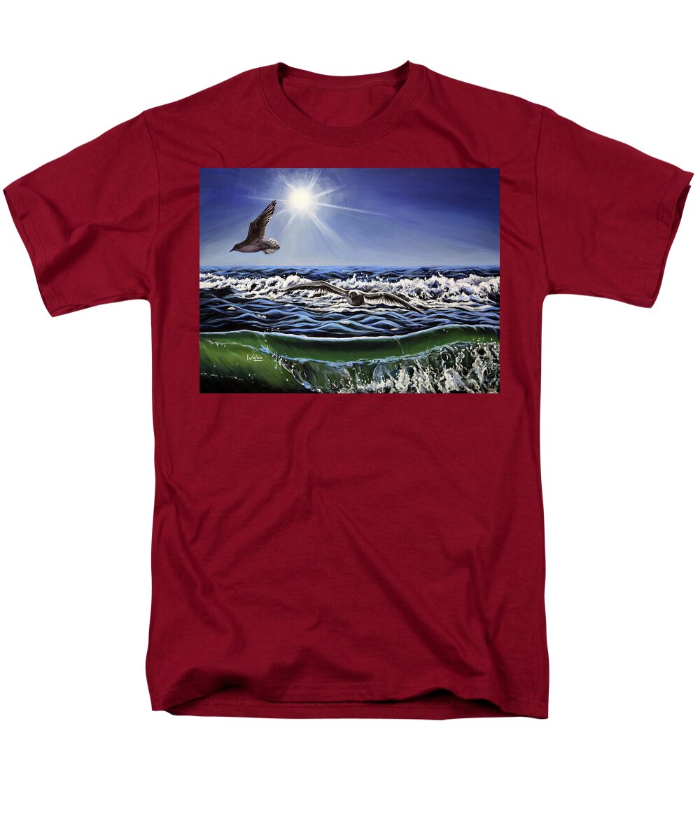 Seagull Freedom - Men's T-Shirt  (Regular Fit)