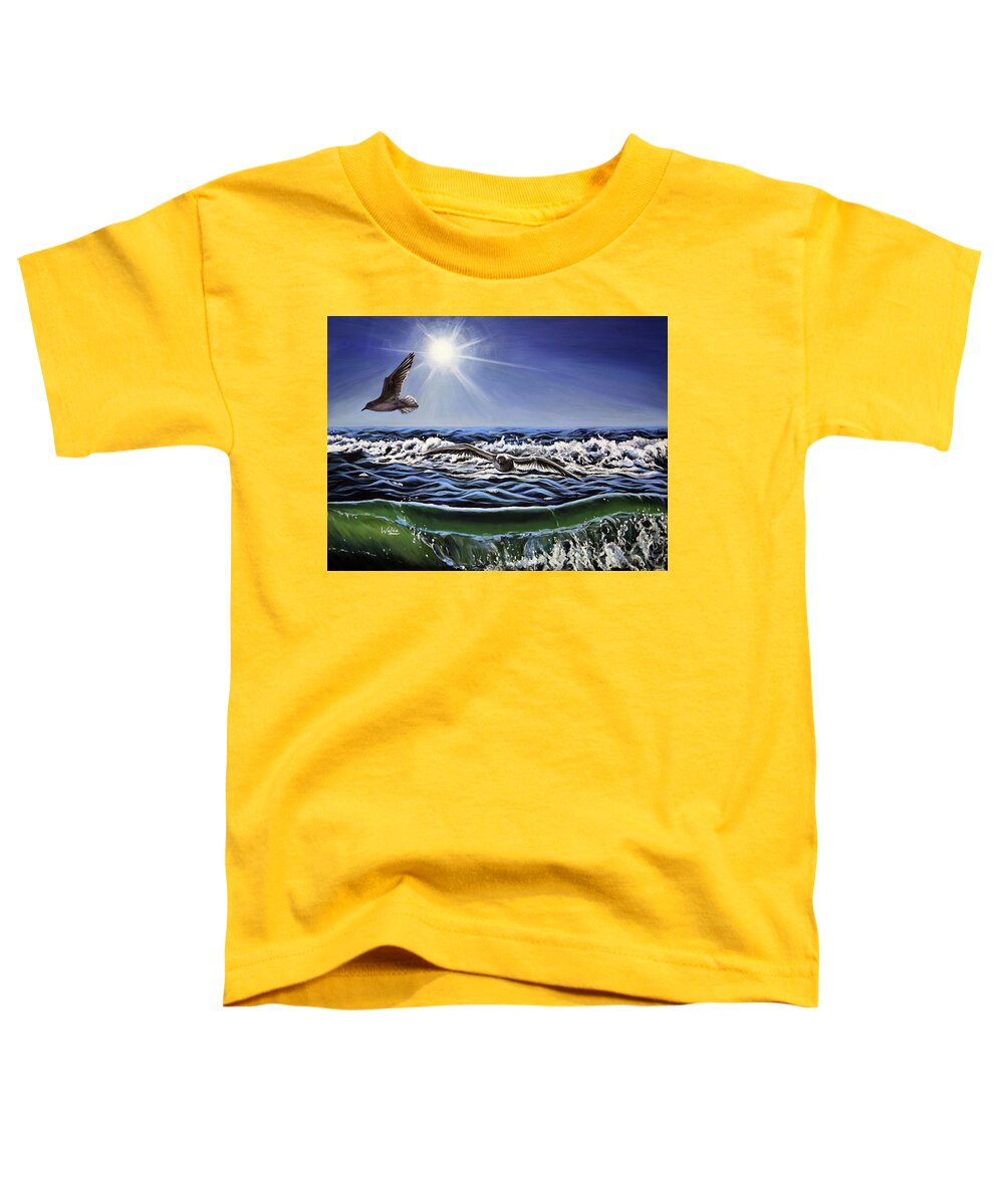 Seagull Freedom - Toddler T-Shirt