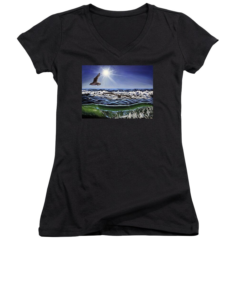 Seagull Freedom - Women's V-Neck