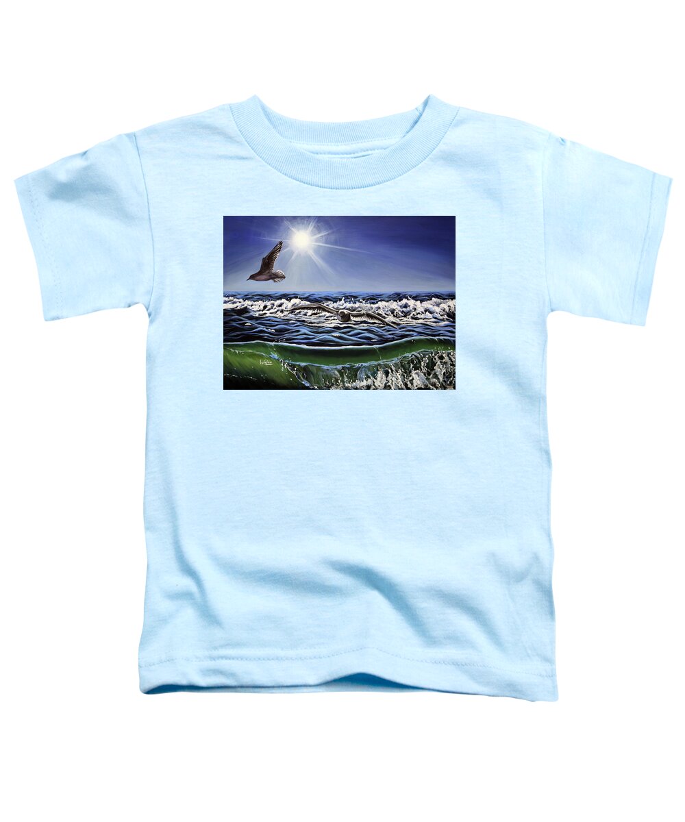 Seagull Freedom - Toddler T-Shirt