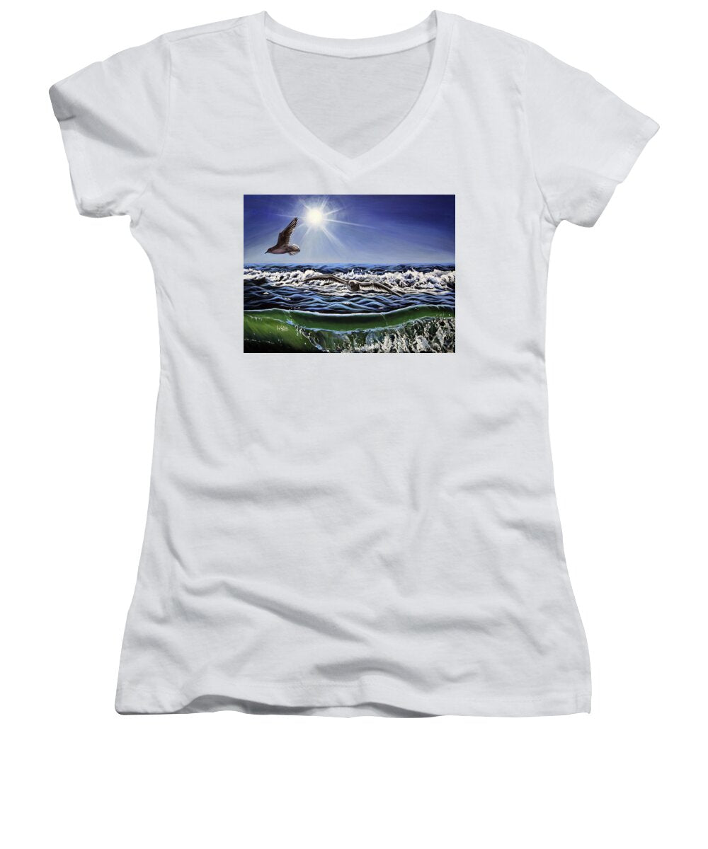 Seagull Freedom - Women's V-Neck