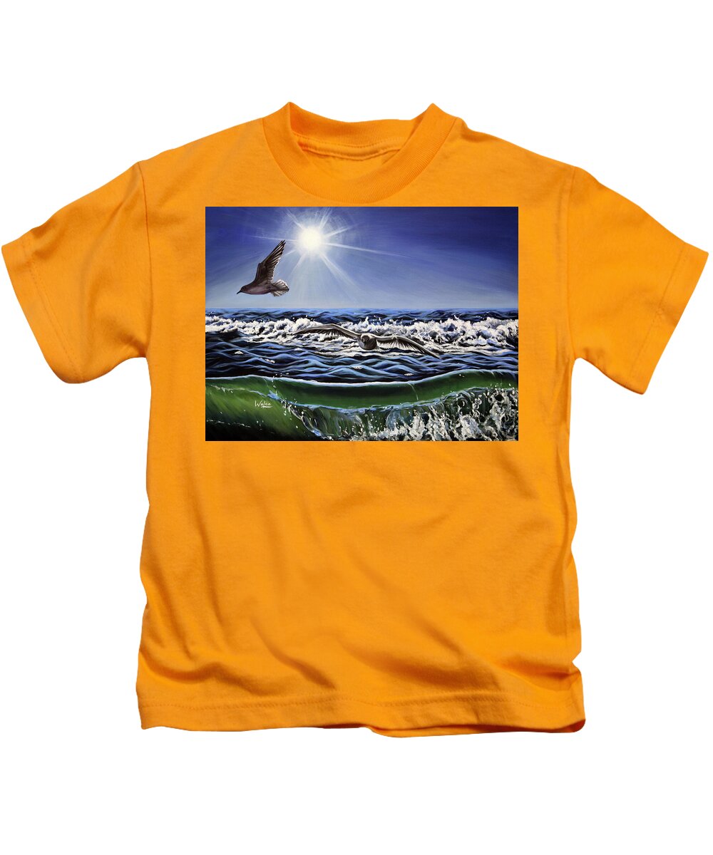 Seagull Freedom - Kids T-Shirt