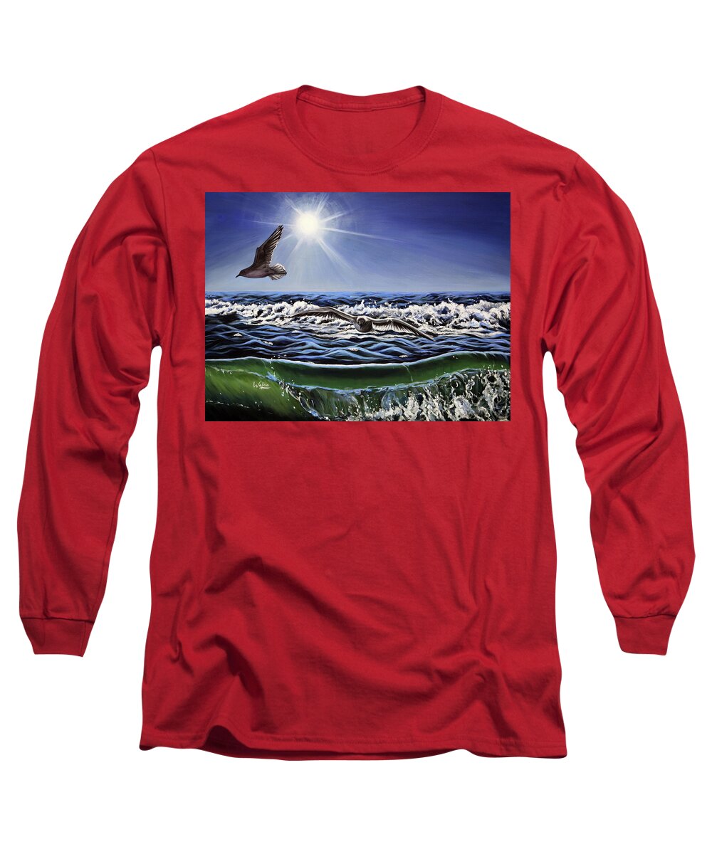 Seagull Freedom - Long Sleeve T-Shirt