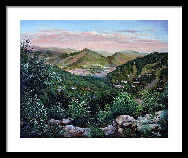 Mountain Peace in Shenandoah - Framed Print