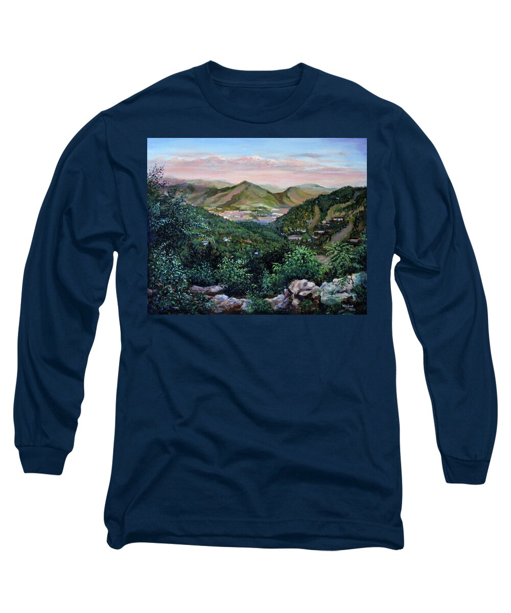 Mountain Peace in Shenandoah - Long Sleeve T-Shirt