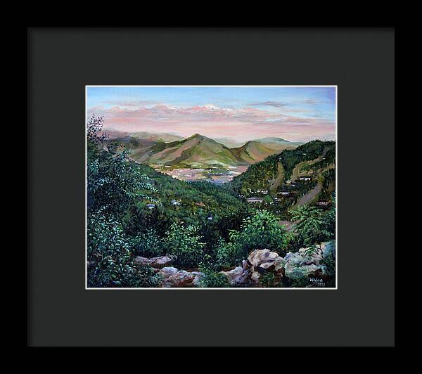 Mountain Peace in Shenandoah - Framed Print